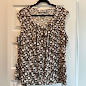 Kasper Plus Size Sleeveless Women Blouse